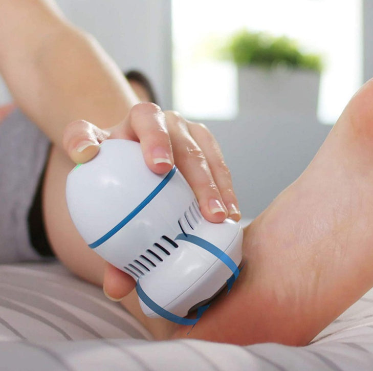 Electric Foot File & Callus Remover – Rechargeable Pedicure Grinder with Vacuum Suction by Nova Shop