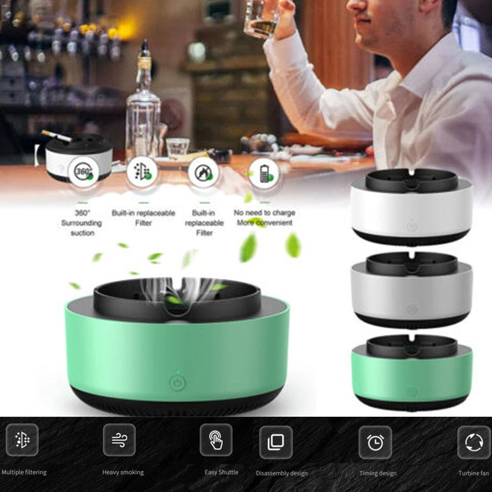smoke removal air purifier ashtray by Nova Shop