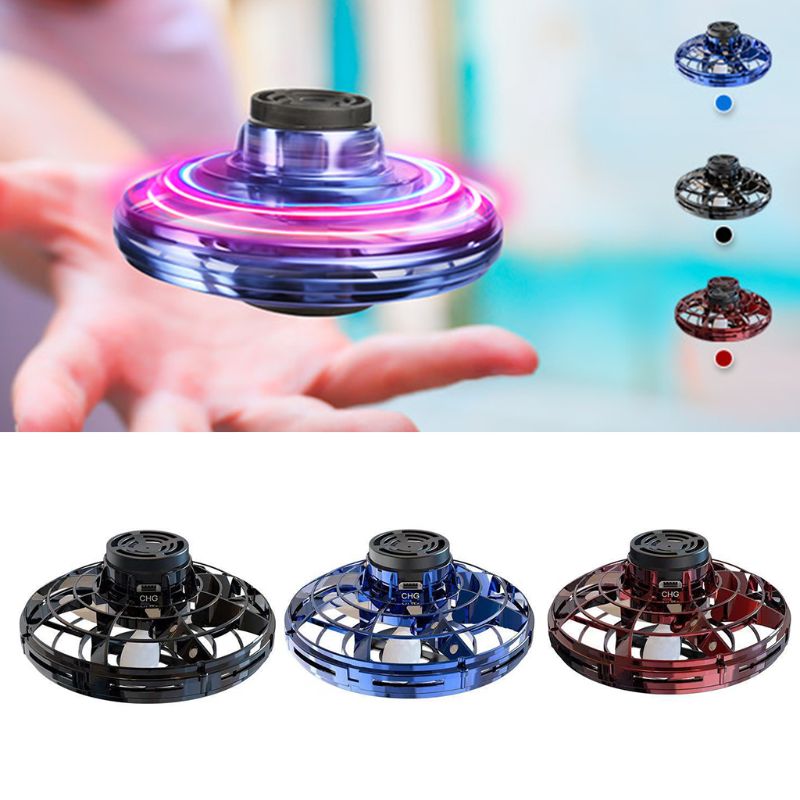 LED Fingertip Gyro Flying Spinner Toy by Nova Shop