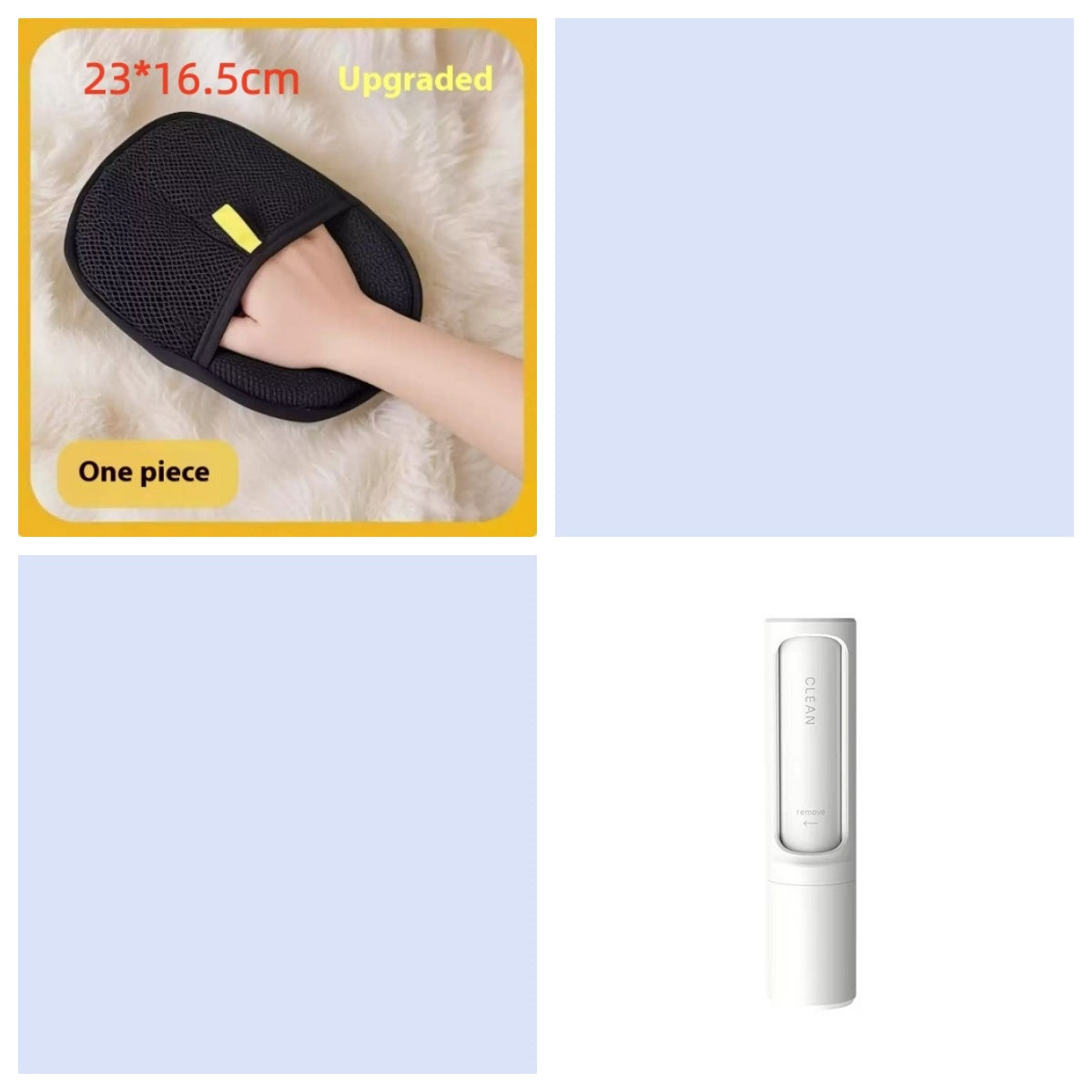 Self-Cleaning Pet Hair Remover Brush – Reusable Lint Roller for Cat &amp; Dog Fur on Furniture &amp; Clothes by Nova Shop