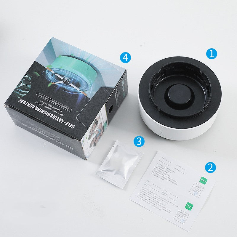 smoke removal air purifier ashtray by Nova Shop