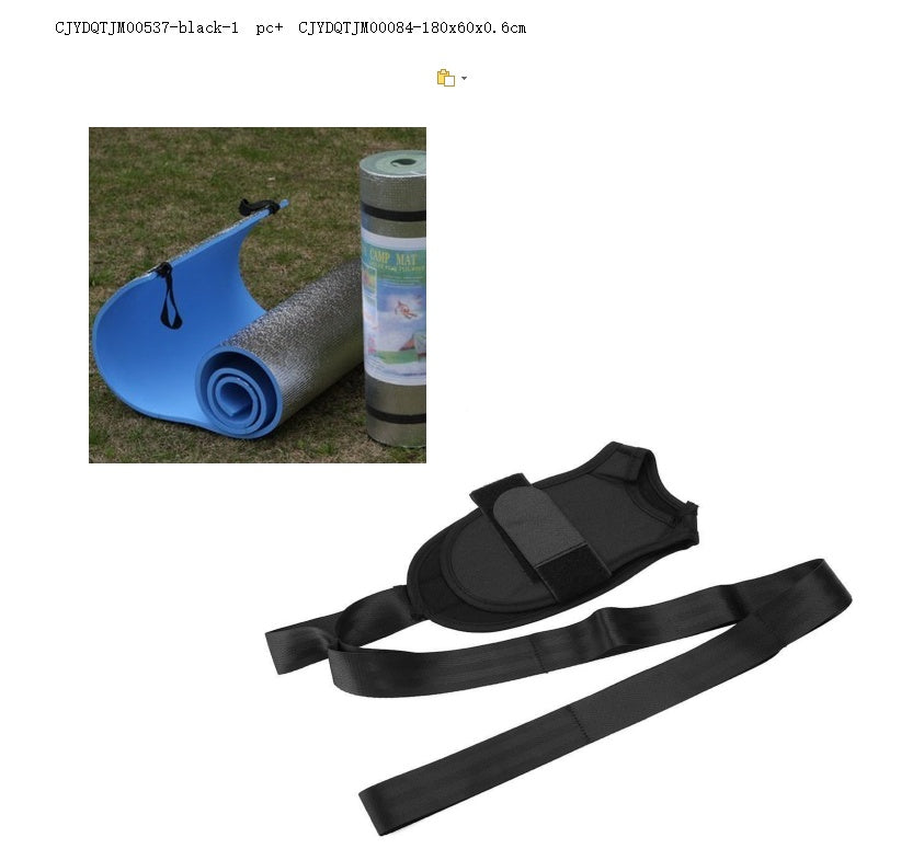 Yoga Stretching Strap for Flexibility &amp; Physical Therapy – Multi-Loop Foot Drop Rehab Belt by Nova Shop