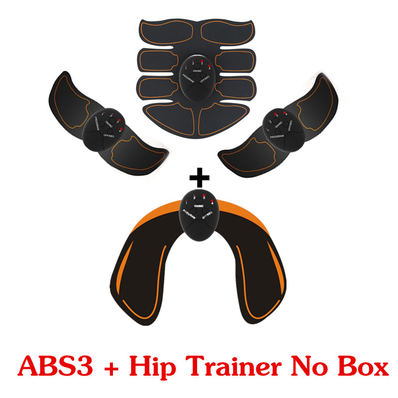 EMS Abs Stimulator &amp; Muscle Toner – Electric Body Workout Belt for Abdomen, Arms &amp; Legs by Nova Shop
