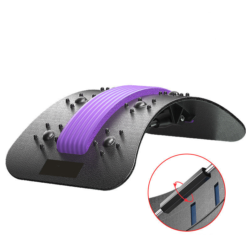 Lumbar Back Stretcher &amp; Spine Decompression Board – Posture Corrector for Back Pain Relief by Nova Shop