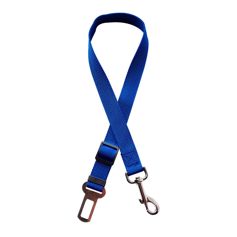 Adjustable Pet Car Seat Belt – Dog &amp; Cat Vehicle Safety Harness Clip, 7 Colors by Nova Shop