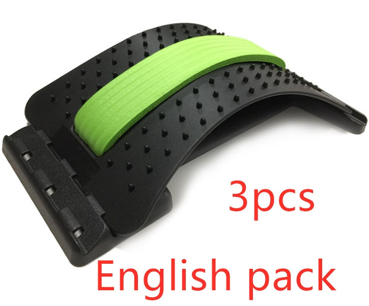 Lumbar Back Stretcher &amp; Spine Decompression Board – Posture Corrector for Back Pain Relief by Nova Shop