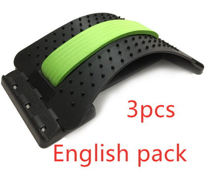 Lumbar Back Stretcher &amp; Spine Decompression Board – Posture Corrector for Back Pain Relief by Nova Shop