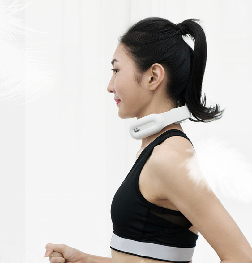 Cervical Neck &amp; Shoulder Massager – Smart EMS Pulse Therapy with Heat &amp; Remote Control by Nova Shop