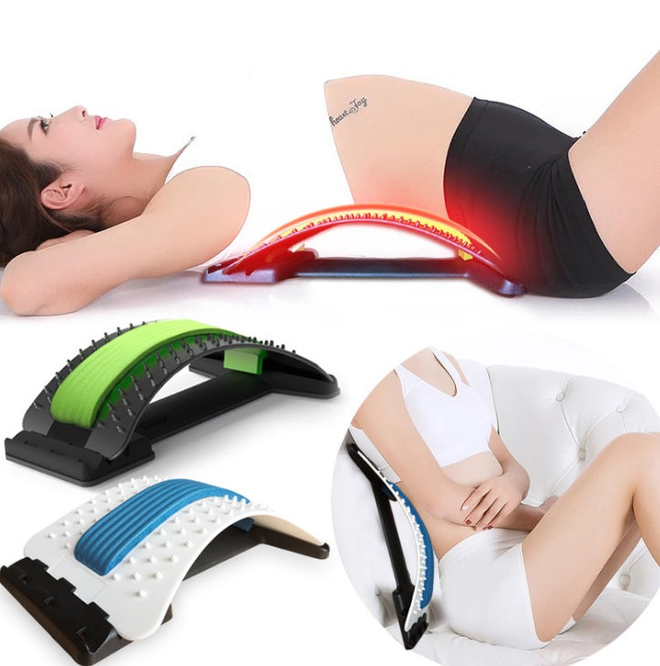Lumbar Back Stretcher &amp; Spine Decompression Board – Posture Corrector for Back Pain Relief by Nova Shop