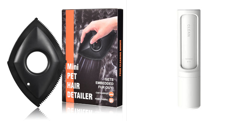 Self-Cleaning Pet Hair Remover Brush – Reusable Lint Roller for Cat &amp; Dog Fur on Furniture &amp; Clothes by Nova Shop