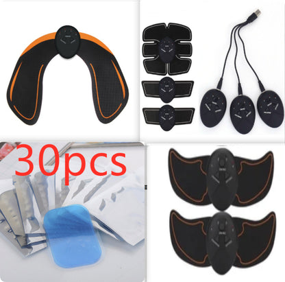 EMS Abs Stimulator &amp; Muscle Toner – Electric Body Workout Belt for Abdomen, Arms &amp; Legs by Nova Shop