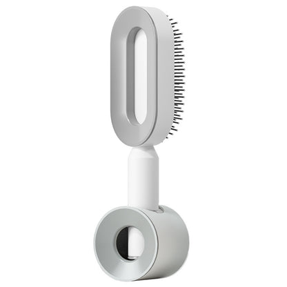 Self-Cleaning Hair Brush – Anti-Static Scalp Massage Detangling Brush for All Hair Types by Nova Shop