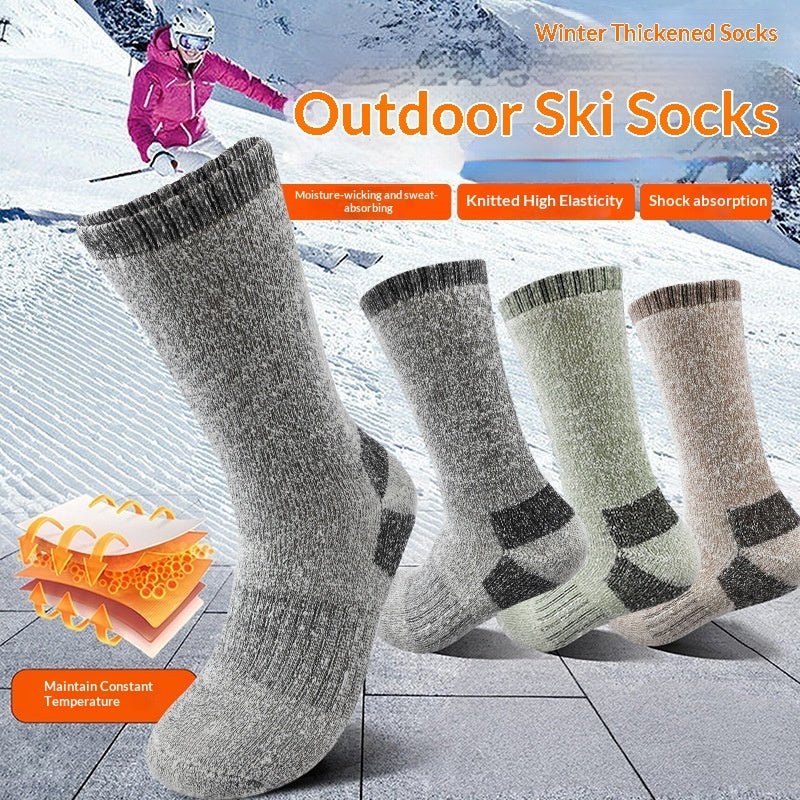 thermal mid crew socks for outdoor sports by Nova Shop