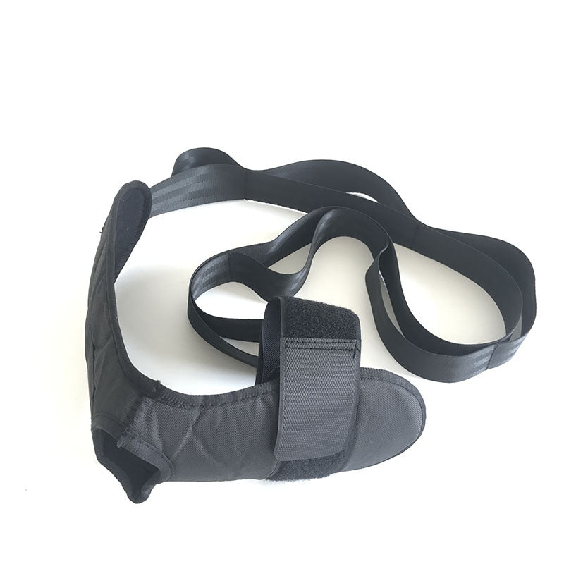 Yoga Stretching Strap for Flexibility &amp; Physical Therapy – Multi-Loop Foot Drop Rehab Belt by Nova Shop