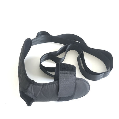 Yoga Stretching Strap for Flexibility &amp; Physical Therapy – Multi-Loop Foot Drop Rehab Belt by Nova Shop