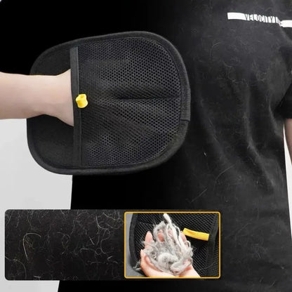 Pet Grooming Gloves Pet Hair Remover Brush Kitten Cleaning Glove Removing Dog Cat Hair From Sofa Carpet Clothes Pet Supplies by Nova Shop