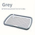 Dog Potty Training Tray Pee Pad Holder with Removable Grid Reusable Puppy Toilet for Indoor Dogs 1-3pc by Nova Shop
