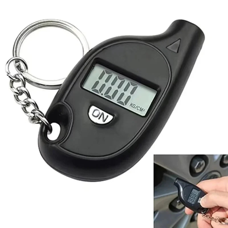 Tire Gauge Digital With LCD Display Car Tire Air Pressure Tester Meter Auto Car Motorcycle Tire Safety Alarm Testing Tools by Nova Shop