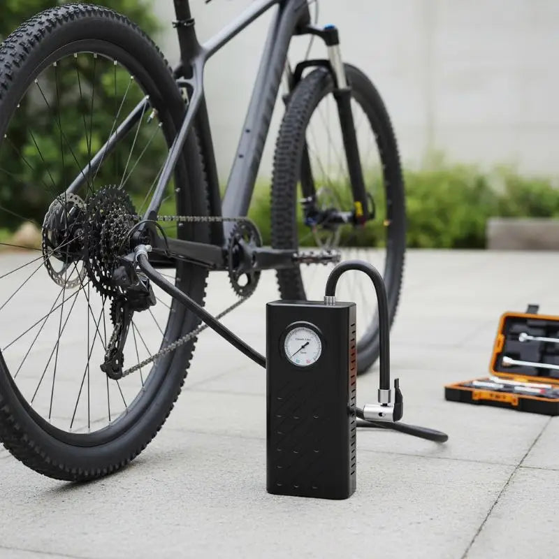 Tire Inflator Portable Air Compressor With Pointer Pressure Gauge Cordless Tire Inflator Air Pump For Car Bike Motorcycle Ball by Nova Shop