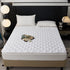 Waterproof Quilted Mattress Protector Cover Thickened Breathable Mattress Topper for Single or Double Bed by Nova Shop