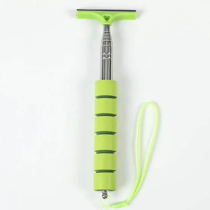 Car Rearview Mirror Wiper Cleaning Tool Auto Glass Mist Cleaner Scraper Car Accessories Handle Telescopic Window Cleaning Brush by Nova Shop
