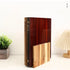 Book Cutting Board Set 4 Piece Wooden Chopping Mat with Stand Wooden Book Cutting Board Set for Charcuterie Kitchen Home by Nova Shop