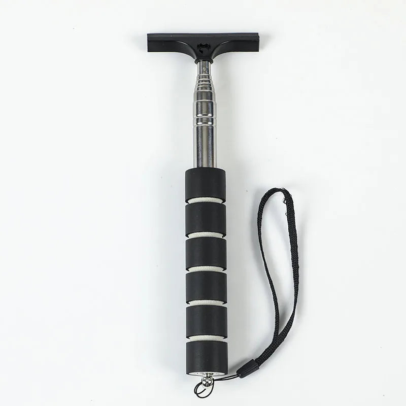 Car Rearview Mirror Wiper Cleaning Tool Auto Glass Mist Cleaner Scraper Car Accessories Handle Telescopic Window Cleaning Brush by Nova Shop