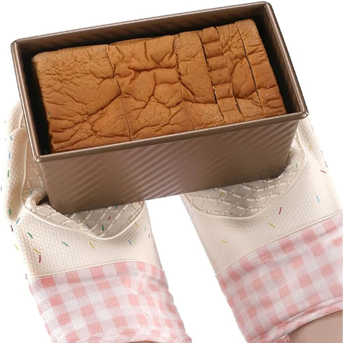 2Pcs Silicone Oven Mitts, Kitchen Oven Pads, Waterproof Gloves, Easy to Clean - Heat-Resistant Gloves for Cooking, Baking, and Grilling by Nova Shop