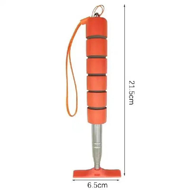 Car Rearview Mirror Wiper Cleaning Tool Auto Glass Mist Cleaner Scraper Car Accessories Handle Telescopic Window Cleaning Brush by Nova Shop