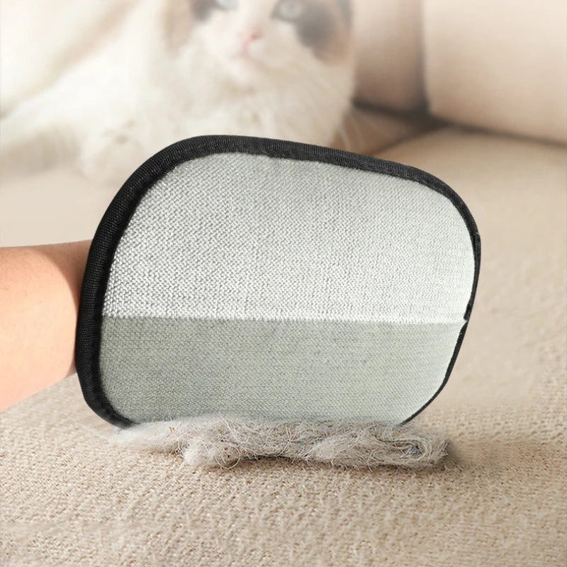 Pet Grooming Gloves Pet Hair Remover Brush Kitten Cleaning Glove Removing Dog Cat Hair From Sofa Carpet Clothes Pet Supplies by Nova Shop