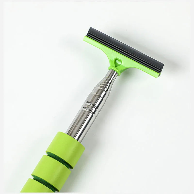 Car Rearview Mirror Wiper Cleaning Tool Auto Glass Mist Cleaner Scraper Car Accessories Handle Telescopic Window Cleaning Brush by Nova Shop