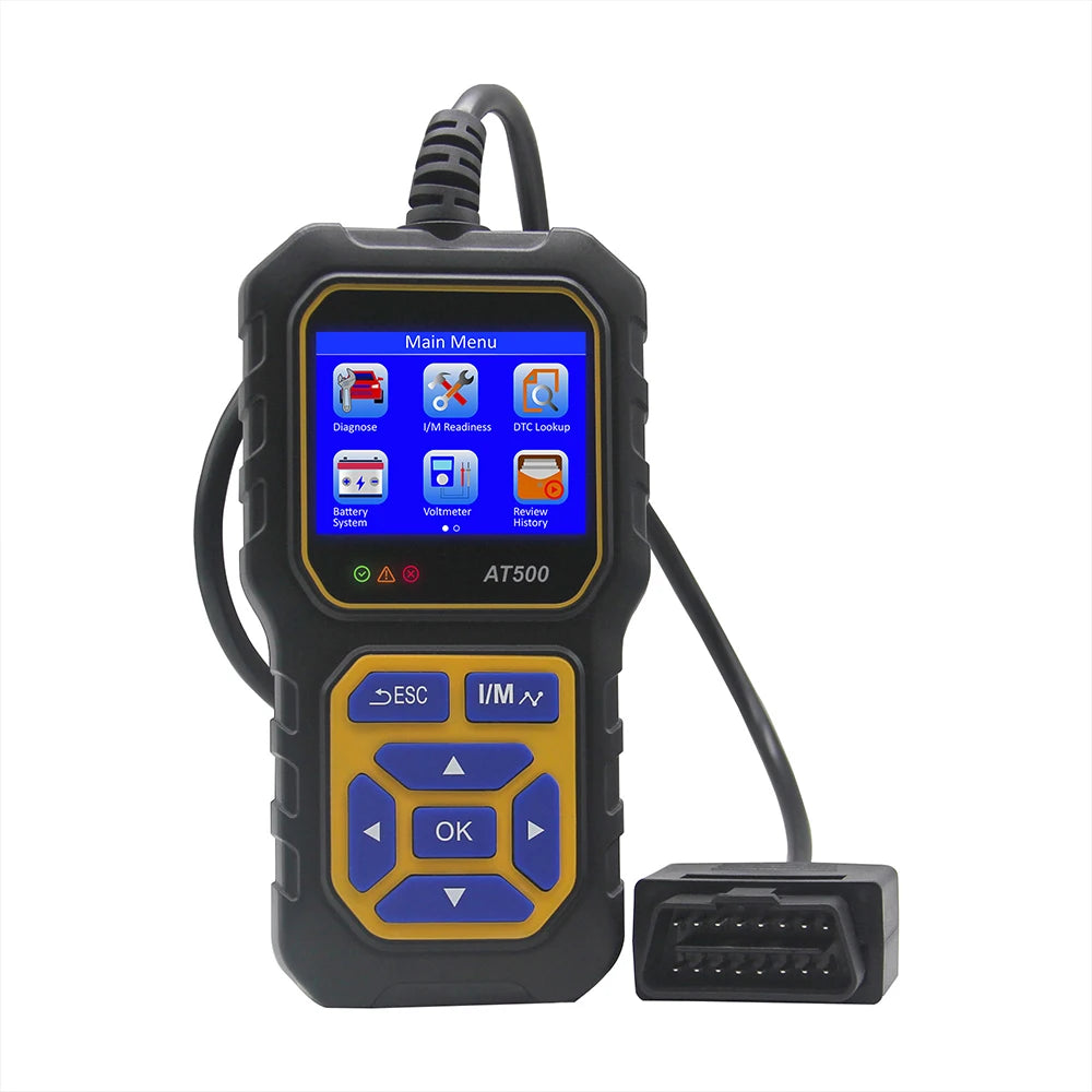 OBD2 Scanner Automotive AT500 Obd Code Reader Diagnostic Tools Read and Display Data For Universal Cars Car Check Engine Tool by Nova Shop
