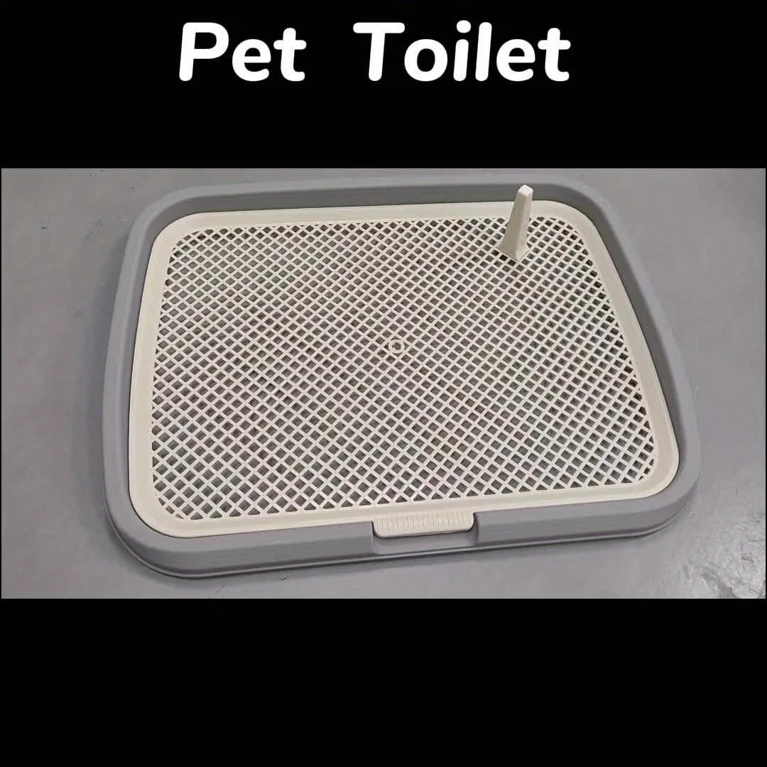 Dog Potty Training Tray Pee Pad Holder with Removable Grid Reusable Puppy Toilet for Indoor Dogs 1-3pc by Nova Shop