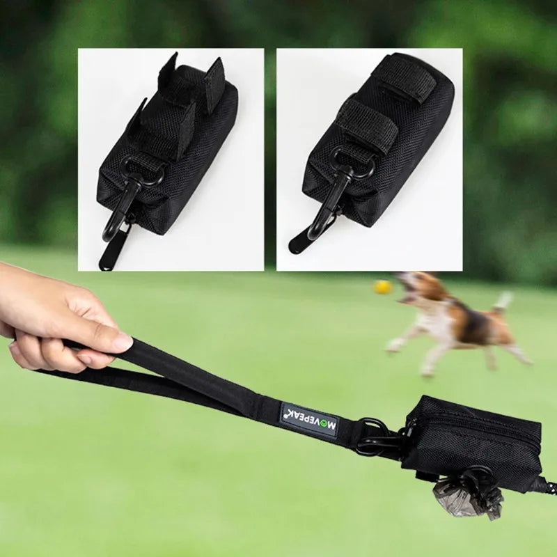 1PC Pet Waste Bag Dispenser Dog Poop Bags Storage Bag Pet Supplies Doggie Poo Bag Holder for Clean Up Free Holder for Jogging Hi by Nova Shop