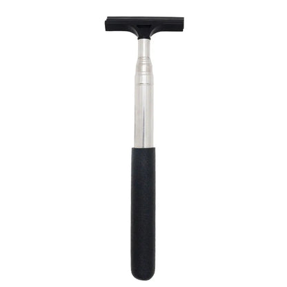 Car Rearview Mirror Wiper Cleaning Tool Auto Glass Mist Cleaner Scraper Car Accessories Handle Telescopic Window Cleaning Brush by Nova Shop