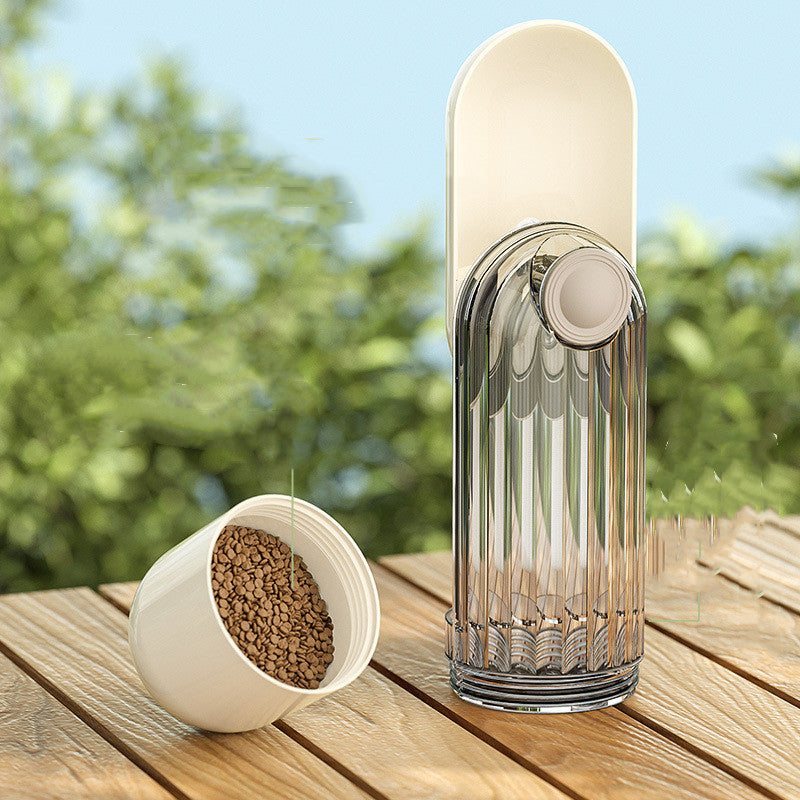 2-in-1 Portable Dog Water Bottle &amp; Bowl – Leak-Proof Travel Pet Drinking Cup with Lanyard by Nova Shop