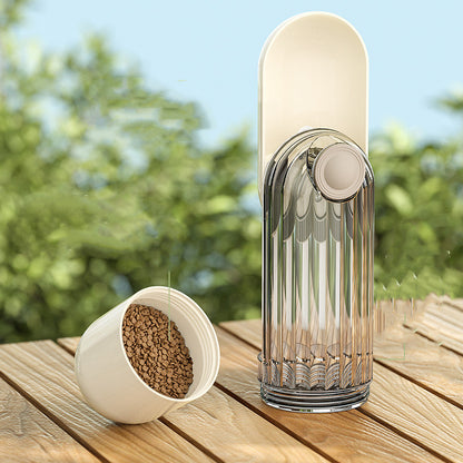 2-in-1 Portable Dog Water Bottle &amp; Bowl – Leak-Proof Travel Pet Drinking Cup with Lanyard by Nova Shop