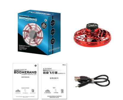 LED Fingertip Gyro Flying Spinner Toy by Nova Shop