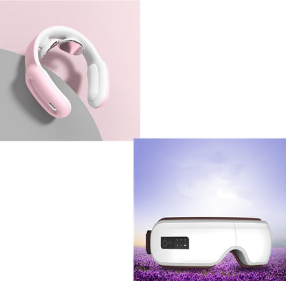 Cervical Neck &amp; Shoulder Massager – Smart EMS Pulse Therapy with Heat &amp; Remote Control by Nova Shop