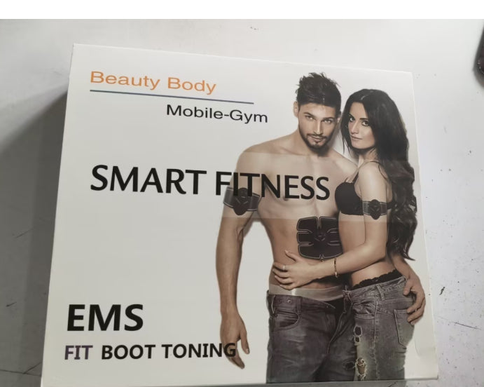 EMS Abs Stimulator &amp; Muscle Toner – Electric Body Workout Belt for Abdomen, Arms &amp; Legs by Nova Shop