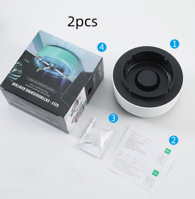 smoke removal air purifier ashtray by Nova Shop