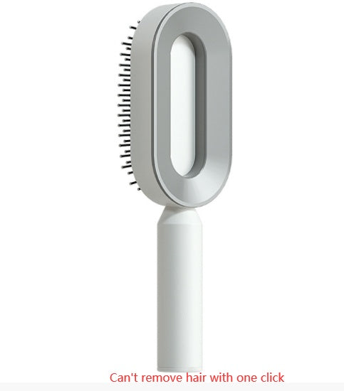 Self-Cleaning Hair Brush – Anti-Static Scalp Massage Detangling Brush for All Hair Types by Nova Shop
